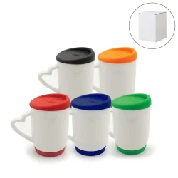 White Ceramic Mugs Blank
