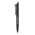 Black-Rubberized-Metal-Pen-PN56-with-Logo-Engraved