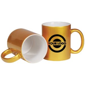 Branding Gold Ceramic Mugs 175