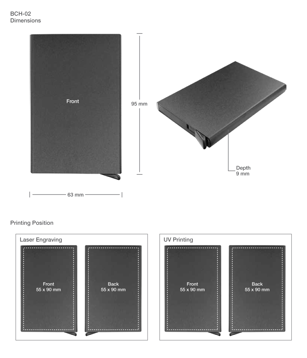 Metal Card Case Printing