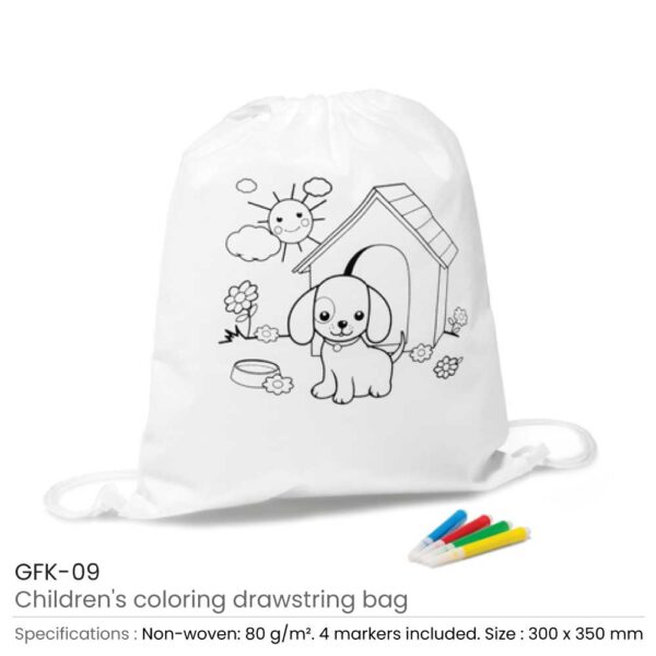 Children Draw String Bags