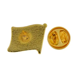 Gold Plated Flag Pin
