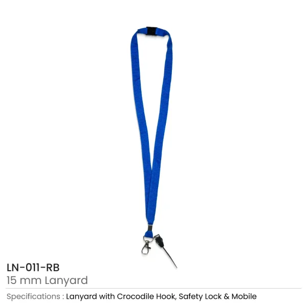 Lanyards Royal Blue