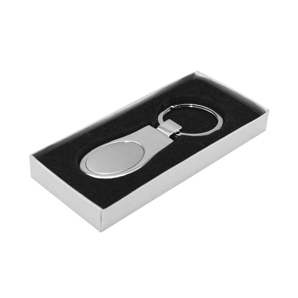 Oval Shaped Metal Keychains | Magic Trading Company -MTC