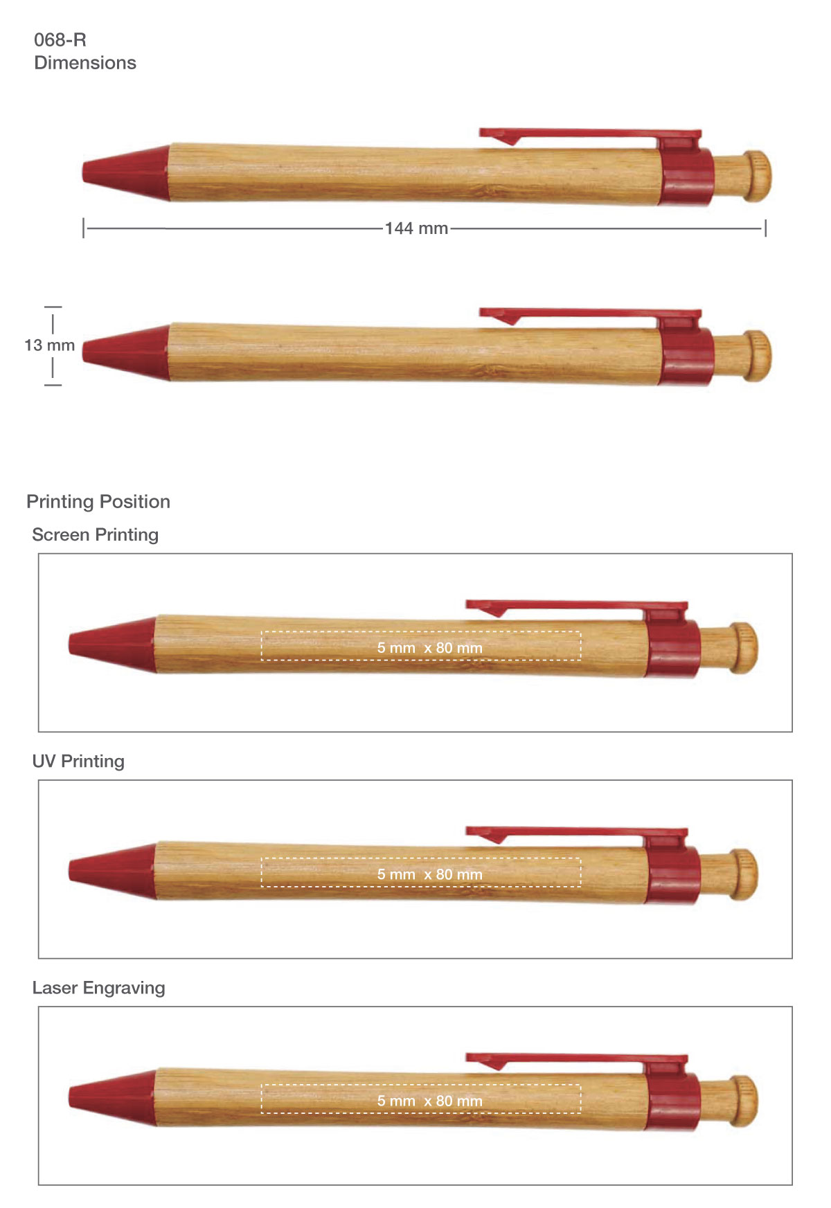 Printing on Wooden Pens