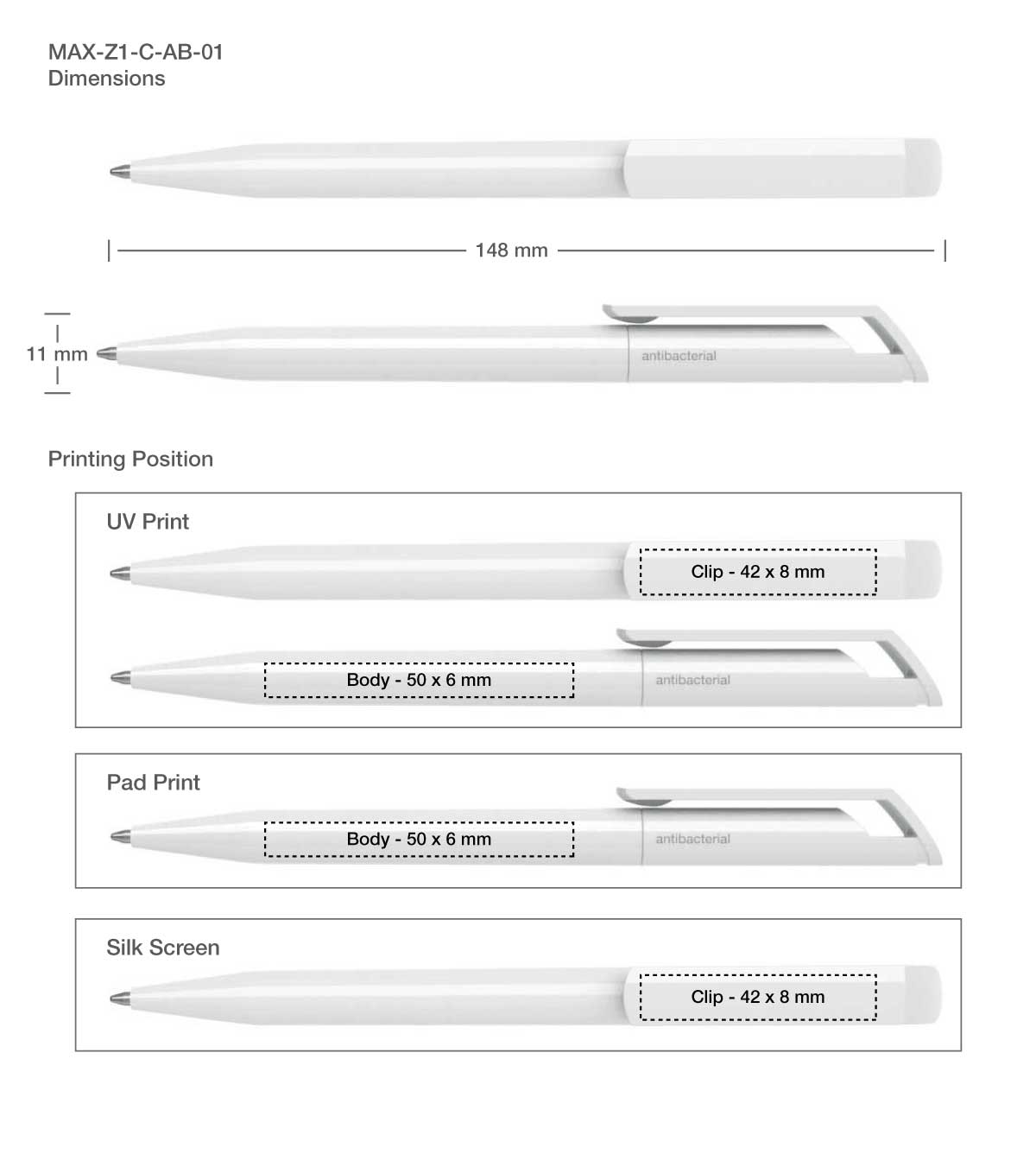 Printing on Pen