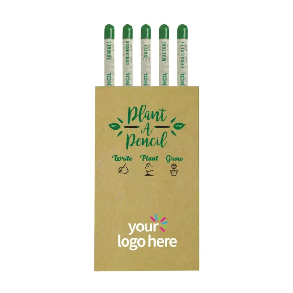 Plantable A Pencils Set with Branding