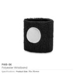 Polyester-Wristband-PWB-BK