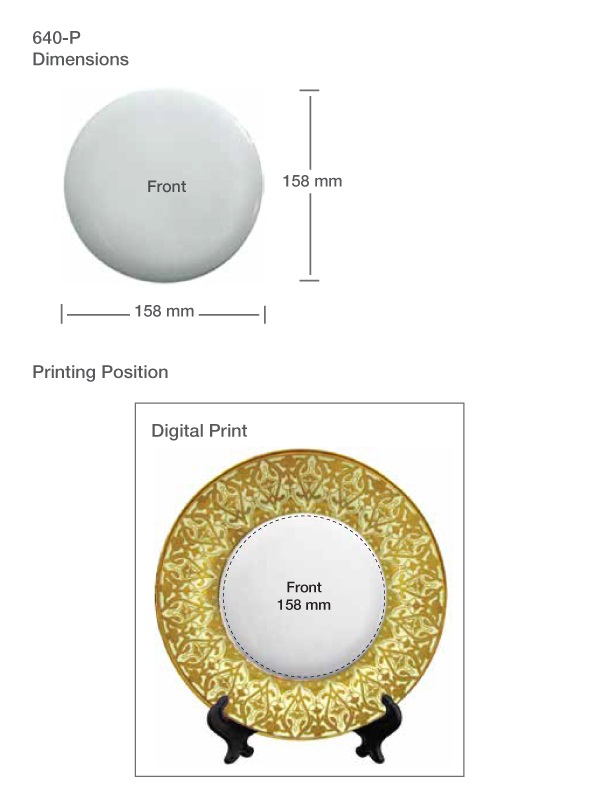 Button Plate Printing