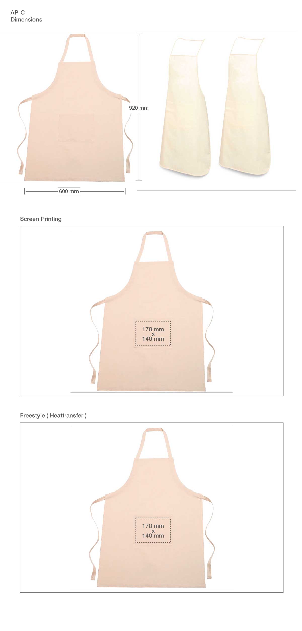 Printing on Aprons