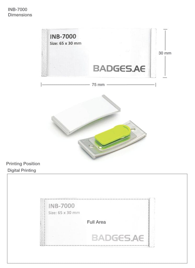 Reusable Name Badges Magic Trading Company MTC