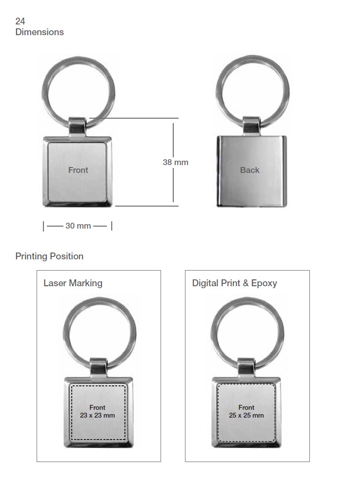 Printing on Key chain
