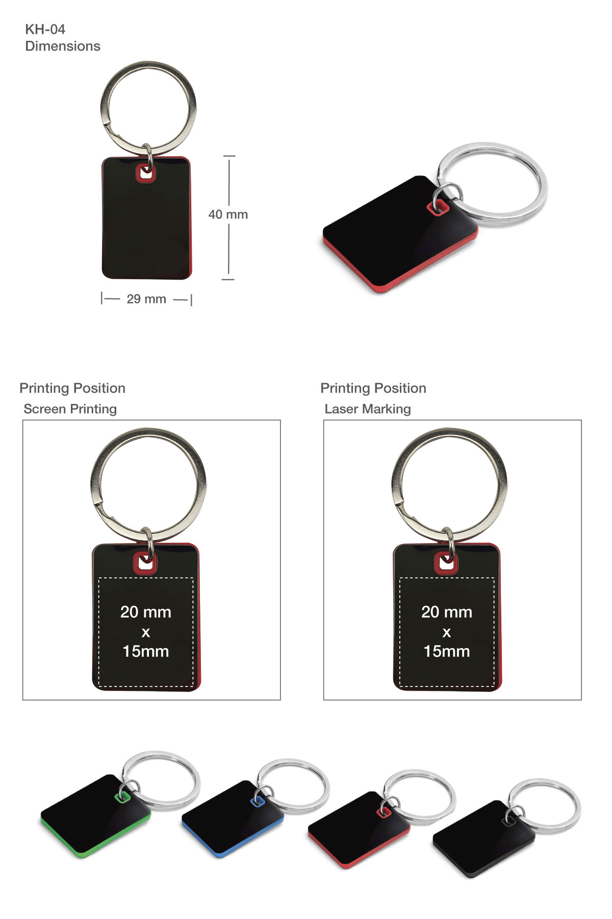 Printing on Keychain