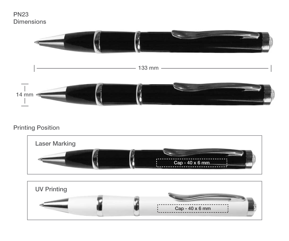 Printing on Metal Pens