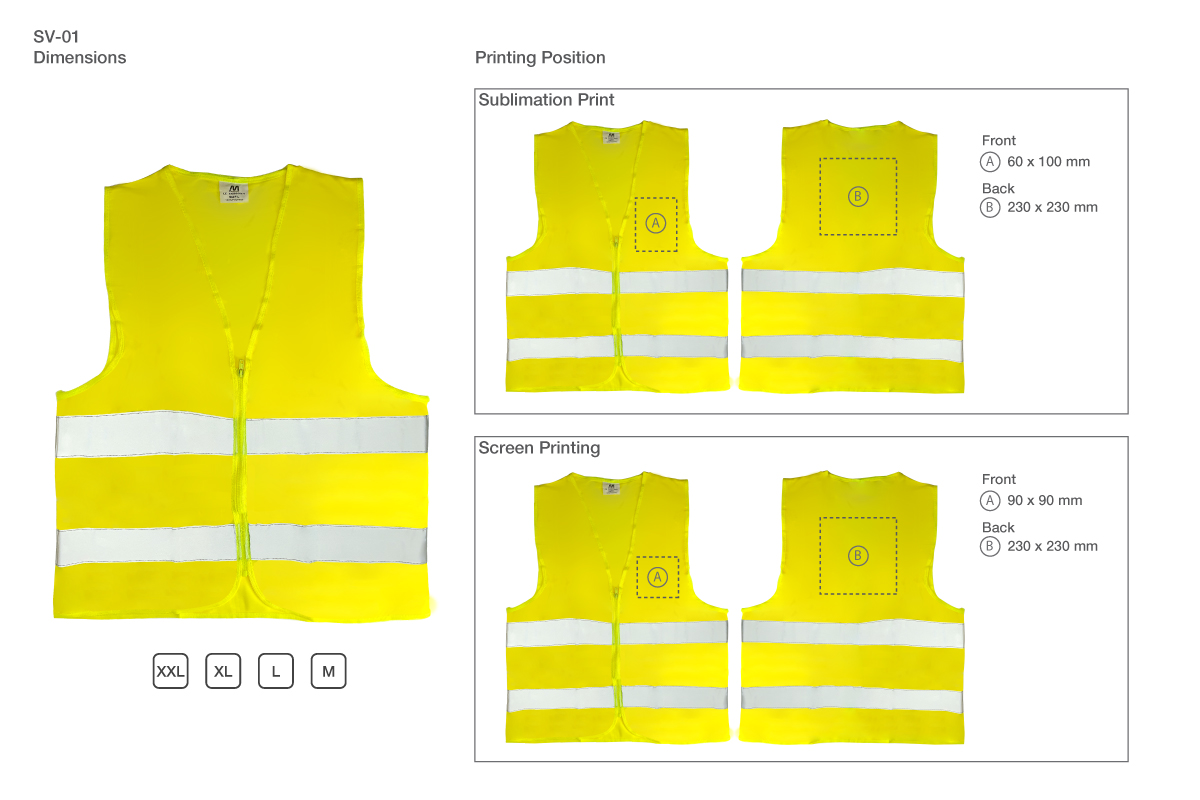 Printing on Reflective Safety Vest