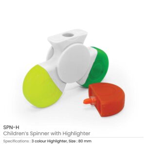 Spinner with Highlighters