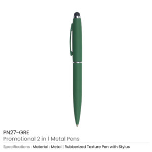 Stylus Metal Pen Green