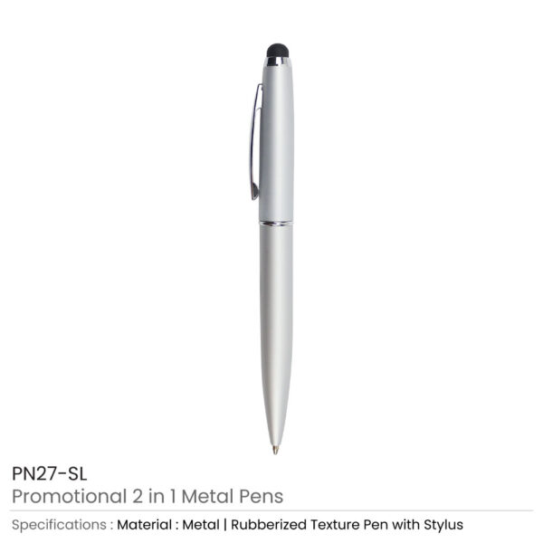Stylus Metal Pen Silver