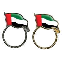 UAE Flag Design Badges