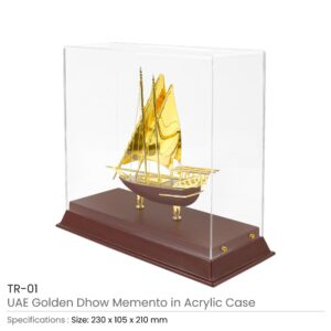 UAE Golden Dhow Memento Details