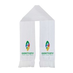 Branding White Scarf