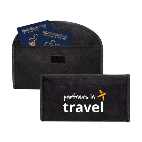 Branded Travel Document Pouch Magic Trading Company MTC