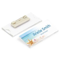 Reusable Insert Name Badges