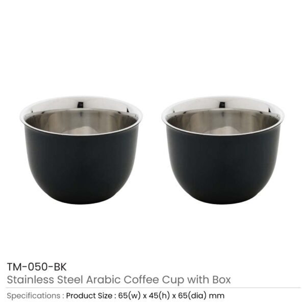 Arabic coffee cups 2 Pcs sets Details
