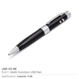 5 in 1 Multi-function Pen USB 8GB - Image 4