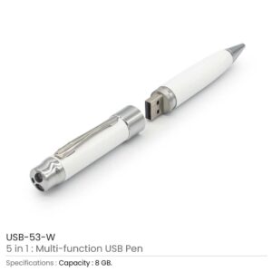 5 in 1 Multi-function Pen USB 8GB - Image 3