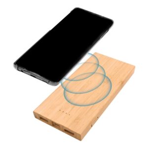 Bamboo Wireless Power Bank 8000 mAh - Image 4