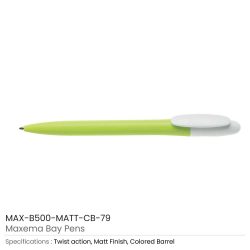 Maxema Bay Pens Colored Barrel - Image 14