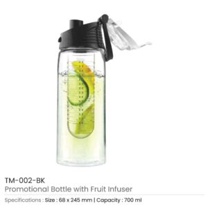 Water Bottle with Fruit Infuser - Image 7