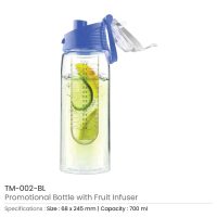 Water Bottle with Fruit Infuser - Image 6