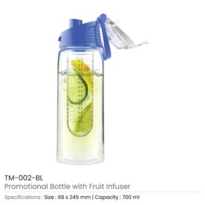 Water Bottle with Fruit Infuser - Image 6