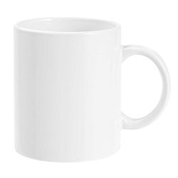 White Ceramic Mugs - Image 1