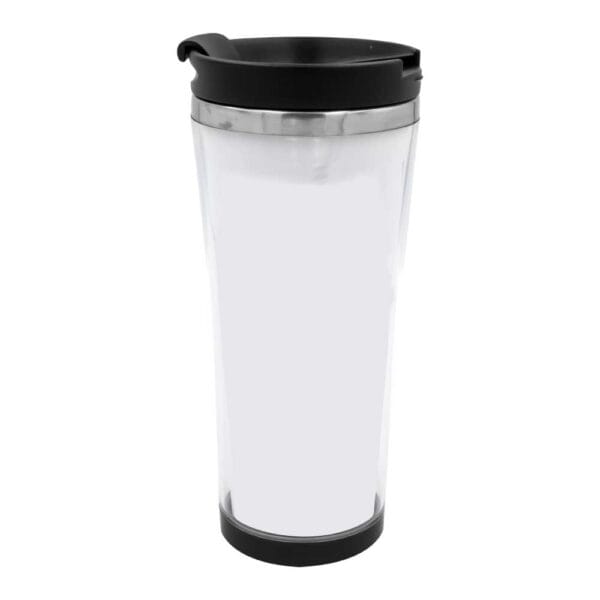 Travel Mugs in Insert Paper Design Blank