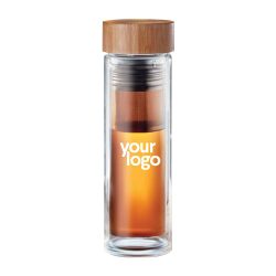 Glass and Bamboo Flask - Ramadan Gifts - Image 4