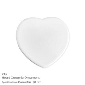 Heart Shaped Decorative Ceramics - Image 3