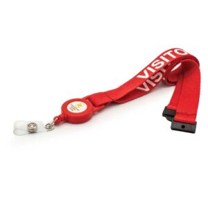 Lanyard with Reel Badge and Safety Lock - Image 3