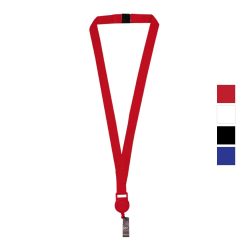 Lanyard with Reel Badge and Safety Lock - Image 1