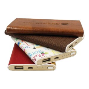 Leather Cover Power Bank 6000 mAh - Image 5