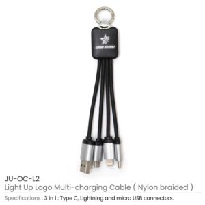 Light Up Multi Charging Cable - Image 4