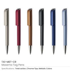 Maxema Tag Pens Metallic Colors - Image 3