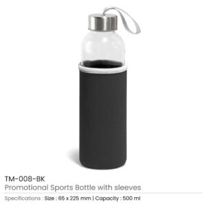 Promotional Glass Bottles with Sleeve 500 ml - Image 8