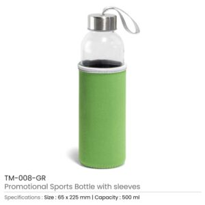 Promotional Glass Bottles with Sleeve 500 ml - Image 7