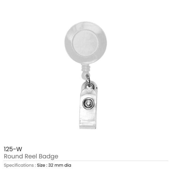 Branders Promotional Products, Dubai, Abu Dhabi, UAE: Full-Color Solid  Metal Retractable Badge Reel