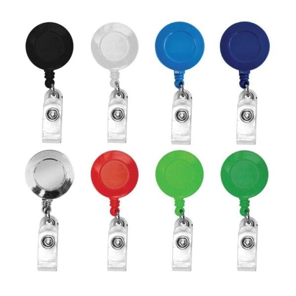  Keep Left Retractable Metal Badge Holder Reel with