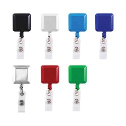 Square Badge Reels - Image 1