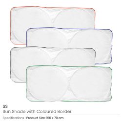 Sunshades for Cars in White Tyvek Material - Image 7